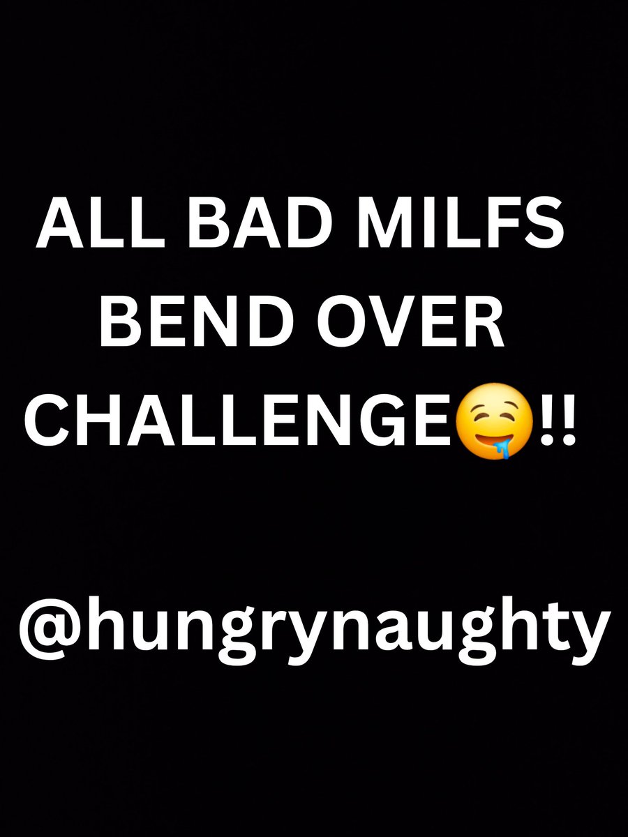 Hungrynaughty's tweet photo. Naughty fun ☺️ 👿 

RETWEET if you love bad milfs to bend over 😍🥵

Ladies show us your bend over challenge 😉😏👇 https://t.co/wDBN085nQJ