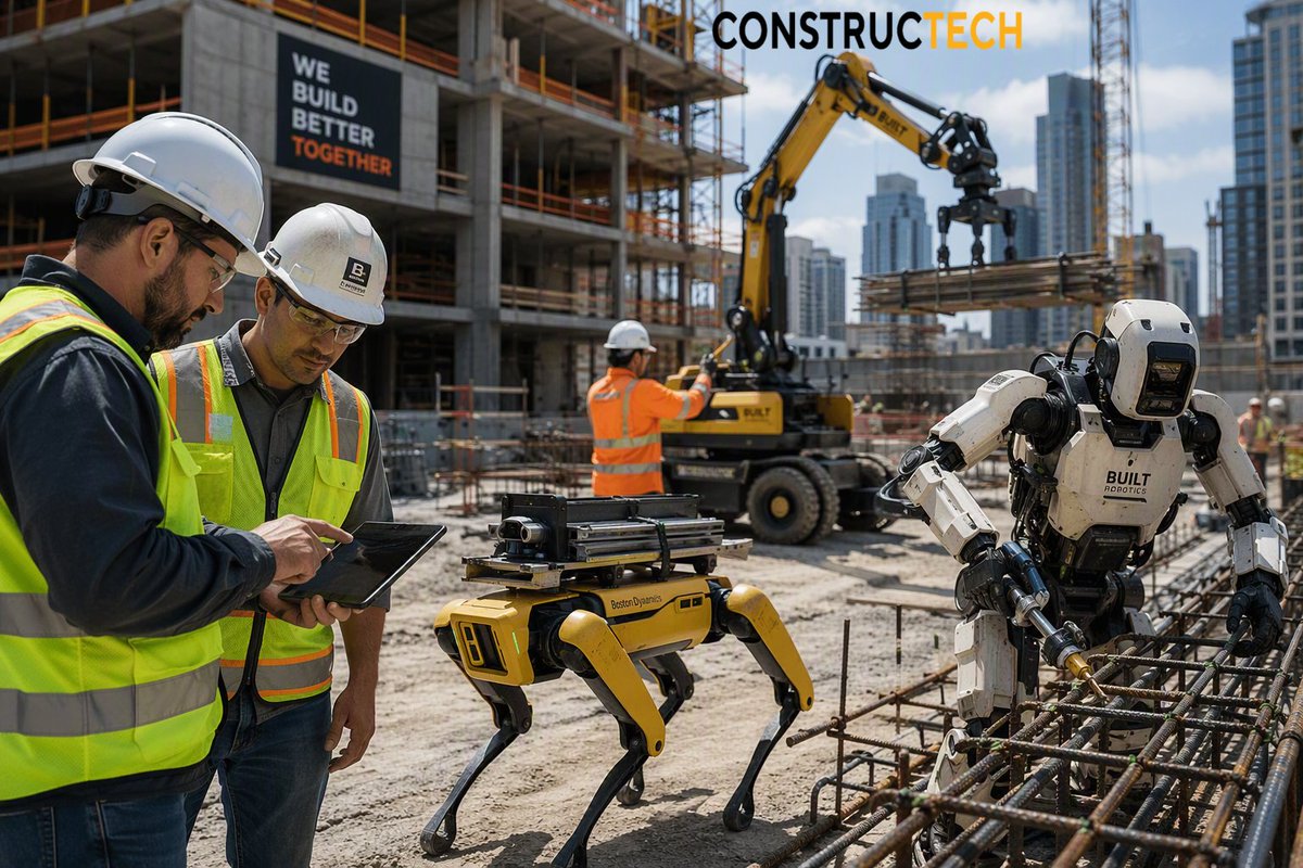 ConstructechMag's tweet photo. The future workforce will be defined less by job titles and more by skills. https://t.co/IYLXALqFtg #construction #IoT #sustainability #AI #5G #cloud #edge #futureofwork #infrastructure https://t.co/PvWopsg82h