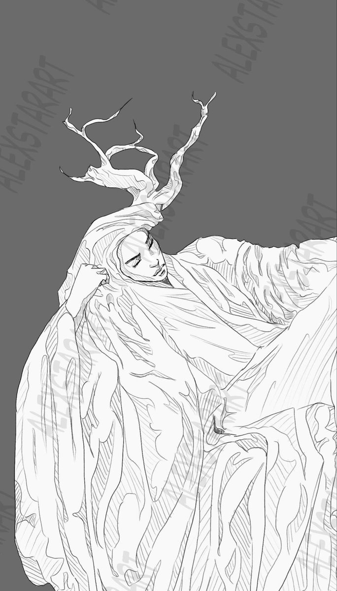 AlexStarArt's tweet photo. Just a random sketch wip https://t.co/bZpPIJxhNb
