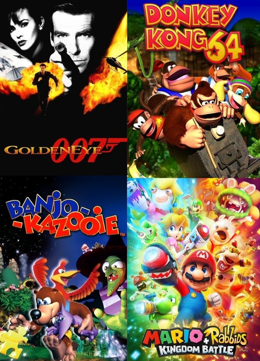 AS_12239's tweet photo. Happy 64th Birthday to the legendary Composer Grant Kirkhope! 🥳

• Banjo-Kazooie 
• DK 64
• GoldenEye 007
• Mario +Rabbids 

What an absolute legend! 🫡 https://t.co/4dwsAGHH0i