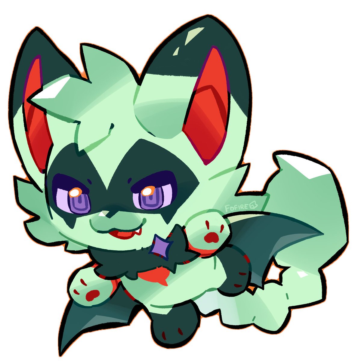 fofireee's tweet photo. attack to thiscatdraws #artfight2026ㅤ https://t.co/P0KLqx3ILJ