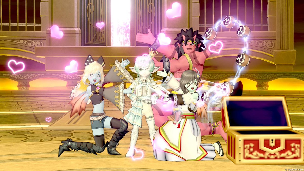 itmr_DQX's tweet photo. ガルドドンⅣ誘っていただいた！
ゼルメアも奢ってもらっちゃったありがとう!(´▽｀) https://t.co/BEeC7WK78p