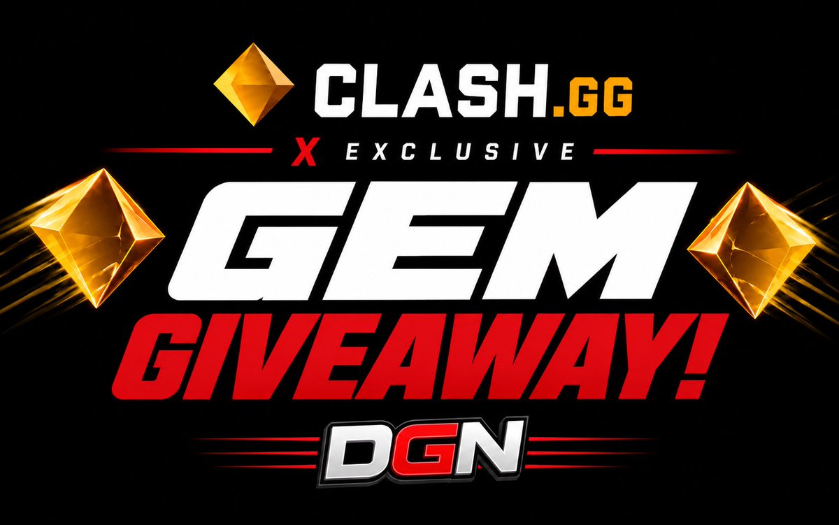 HighStakesHugs's tweet photo. 🚨 X EXCLUSIVE GIVEAWAY 🚨

We’ve teamed up with @clashdotgg   to give one lucky winner 150 GEMS! 💎

How to Enter:

❤️ Like this post
🔁 Repost this post
💬 Comment your Clash ID

⏰ Giveaway ends in 2 weeks and we’ll randomly select one winner!

Not under code DGN on CLASH yet?

Now’s the perfect time. Get signed up, then jump over to X and get your entry in! 

Good luck, Degens! 🍀💎

⬇️SIGN UP HERE ON CLASH⬇️
https://t.co/pVLxqTk9EU
CODE: DGN