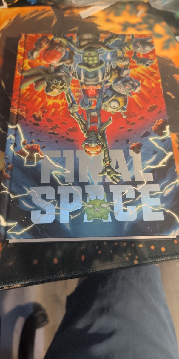 Michael67494696's tweet photo. @FinalSpace arrived today can't wait to get stuck in 🔥 https://t.co/egr74MptZg