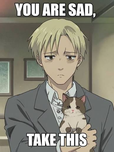 sugarcat01's tweet photo. You are sad…? 
Take this little comfort
I hope it makes your day a bit softer

#vtuber #vtubercommunity #vtubers #anime https://t.co/5XgNMsLwYW