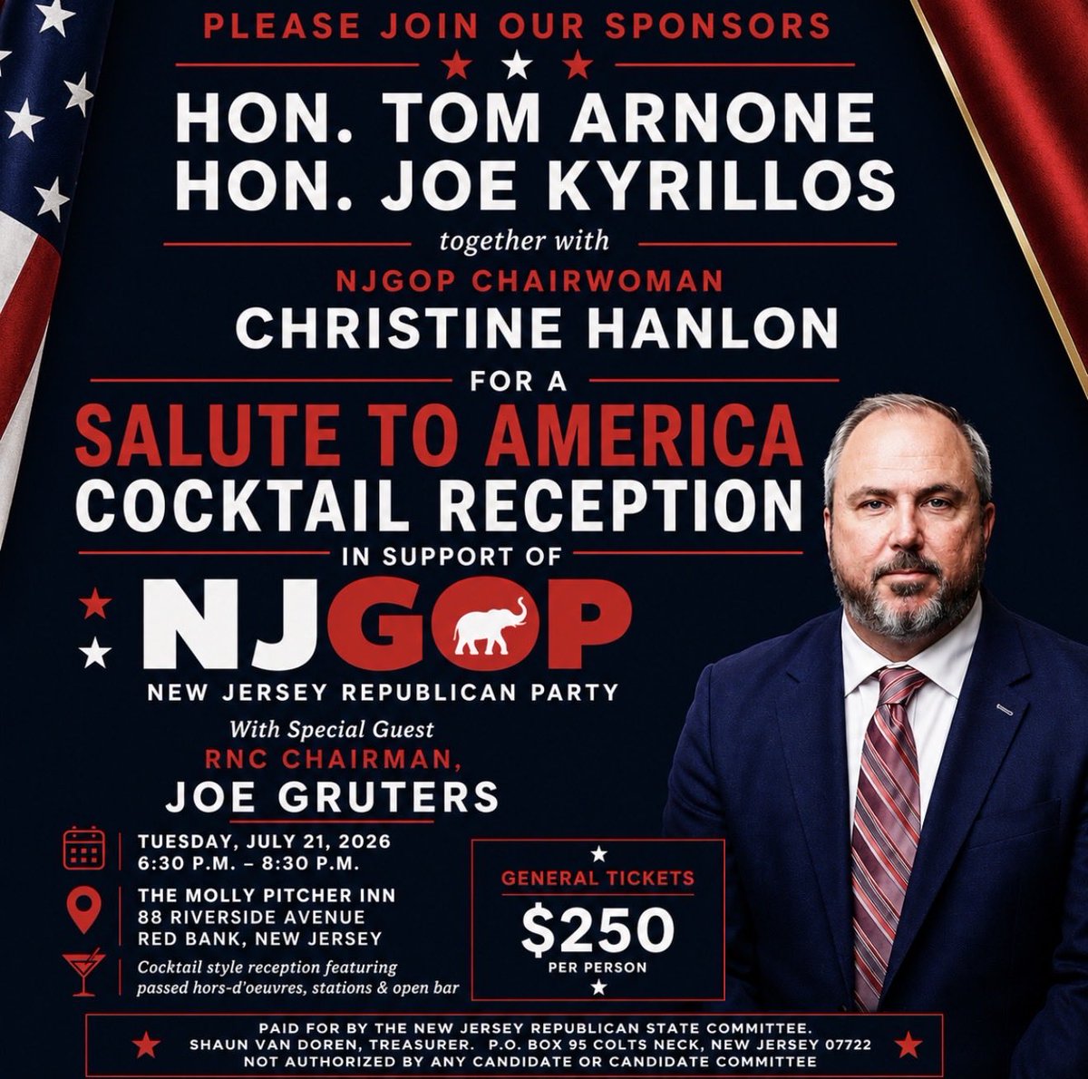 New Jersey GOP tweet media