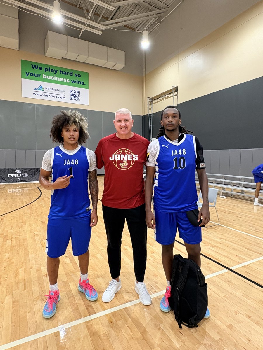 JC_BobcatsMBK's tweet photo. Proud of @KochTraevon and @Keronjacksonjr for the way they represented Jones College at the JA 48 in Richmond, Virginia.
When you choose to play at Jones, you have the opportunity to compete in all the major live events against the best in the country. 
#ChampionshipMentality https://t.co/9aIB0u49TA