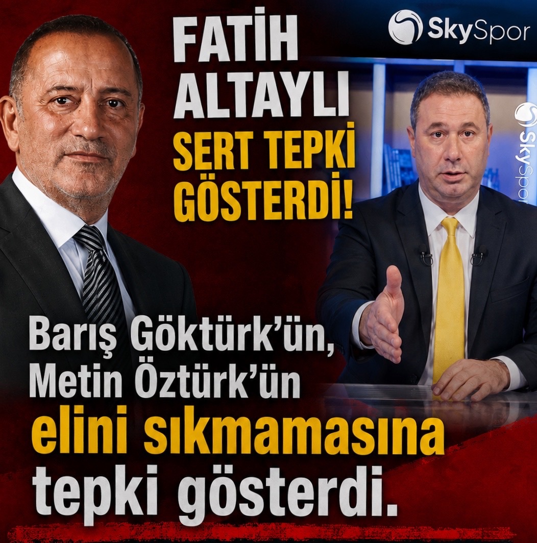 GsCommandos's tweet photo. Fatih Altaylı 
Barış Göktürk ün , metin Öztürk ün elini sıkmamasına tepki gösterdi .

Kerem Aktürkoğlu lookman #MasonGreenwood Marsilya 
Cerny amedspor Haluk Levent 
#PttihsNeOlacak Müslim sarı 
#AlmancaZorunluOlsun Tanju Özcan nhaga https://t.co/zWmlwpZDml