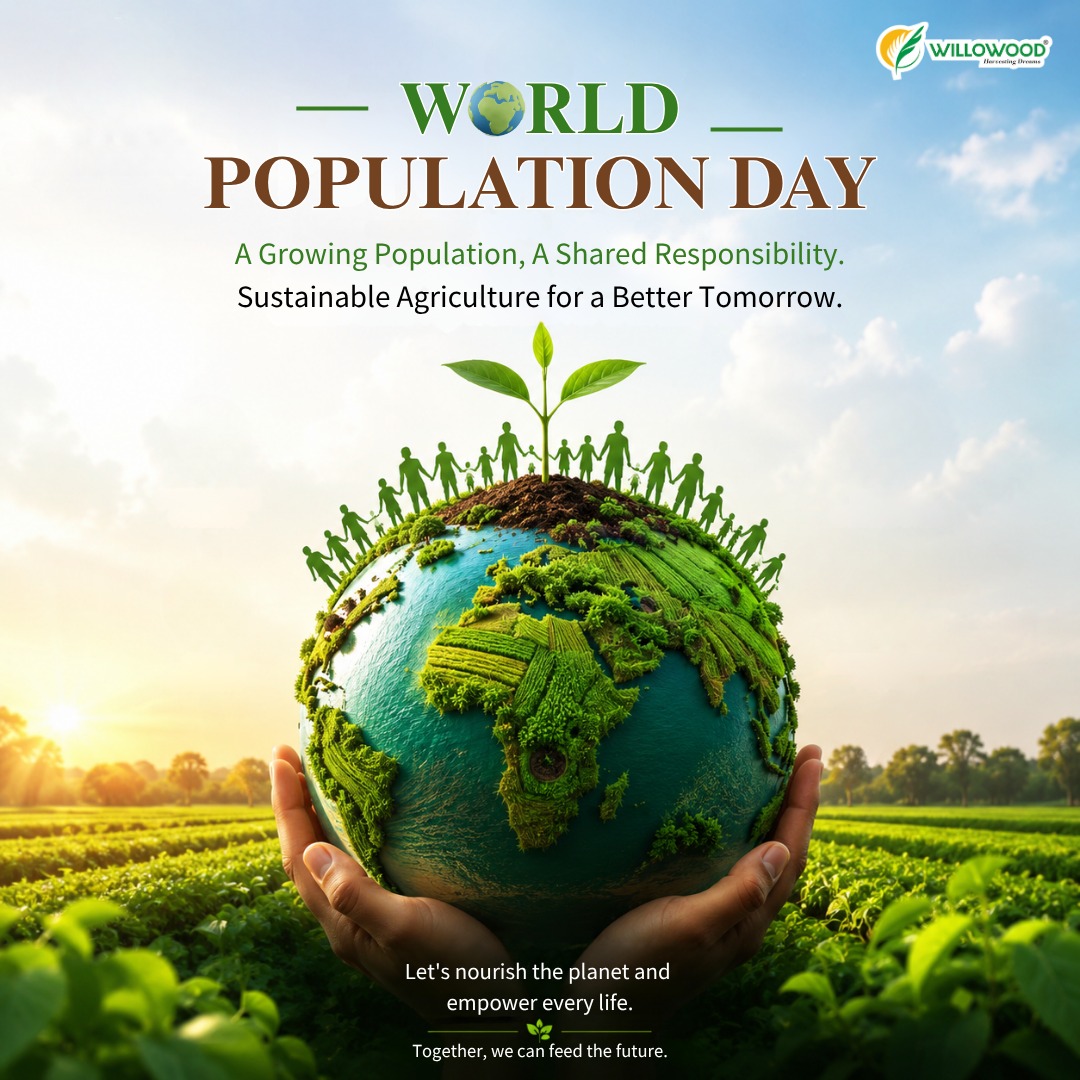 indiawillowood's tweet photo. Every growing population needs a growing commitment to agriculture.

Together, let's nurture the land, ensure food security, and build a sustainable future for generations to come. 💚🌍🌱 
.
.
#WorldPopulationDay #FoodSecurity #SustainableAgriculture #FeedingTheFuture #Willowood https://t.co/aEKRzqEqfe