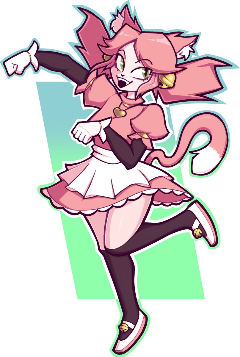 Polilart's tweet photo. Mad Mew Mew https://t.co/2GoPI4GwVj