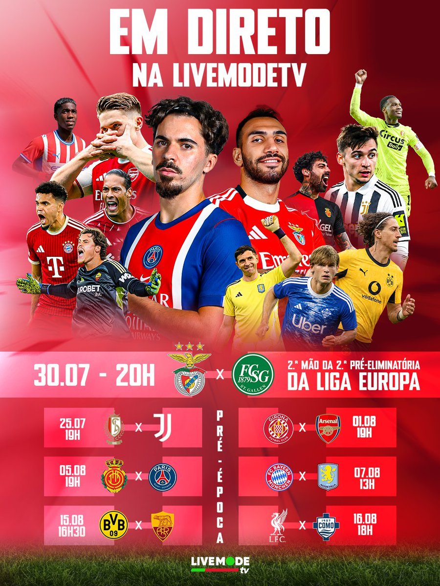 CabineSport's tweet photo. Jogos na @LiveModeTV_PT após o Mundial: https://t.co/roXh7ZMQcs