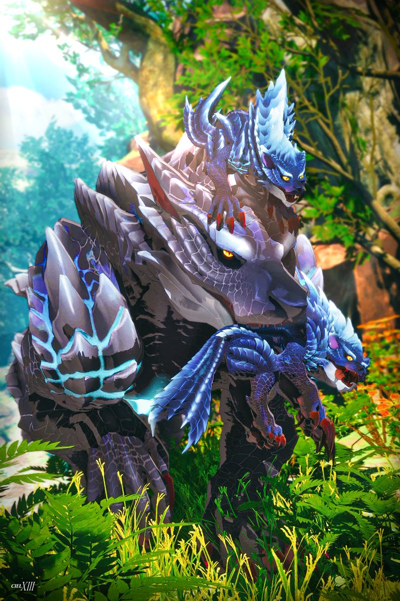 Ciel13th's tweet photo. 『 𝐌𝐚𝐦𝐚 𝐖𝐨𝐥𝐟 』  
Lunagaron ルナガロン 🐺

#MHStories3 #MHST3 https://t.co/3FUeFvbYsv