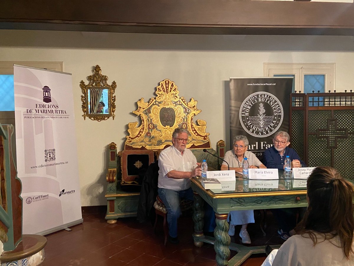 MarimurtraJardi's tweet photo. Ahir ens va deixar Maria Elvira i Silleras, arxivera, documentalista, docent, honesta, treballadora i una persona excepcional; que va deixar una empremta profunda en qui la va conèixer.🖤

El seu llegat continuarà viu a Marimurtra i a l’arxiu històric de la Fundació Carl Faust. https://t.co/7miAOjXks6