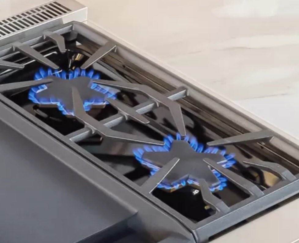 VaguePostSlayer's tweet photo. Context is the heat distribution; so the star shaped burners actually work just fine .. but the heart shaped ones isn’t a “perfect” shape so it’s most of the heat at the top of the shape

Here’s a high-end stove that has star-shaped burners as proof it works just fine: https://t.co/KdOitXefnb