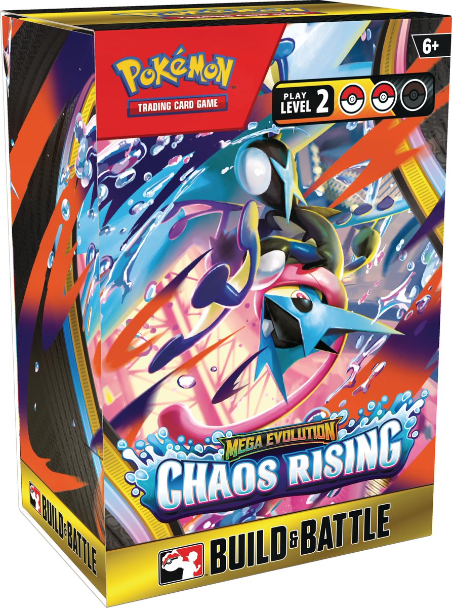 PokemonRestockr's tweet photo. 🚨 Just restocked
Pokémon TCG: Mega Evolution—Chaos Rising Build &amp; Battle Box (03:26:41.434 PM EST)

https://t.co/l5T6jiIMty

#PokemonTCG #Pokemon #ad https://t.co/ijcznD9CM5