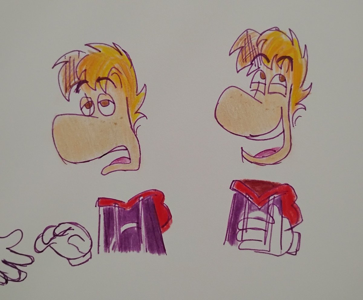Monakat07's tweet photo. Decided to color some of these! :) #rayman https://t.co/iiBFxwQOSO