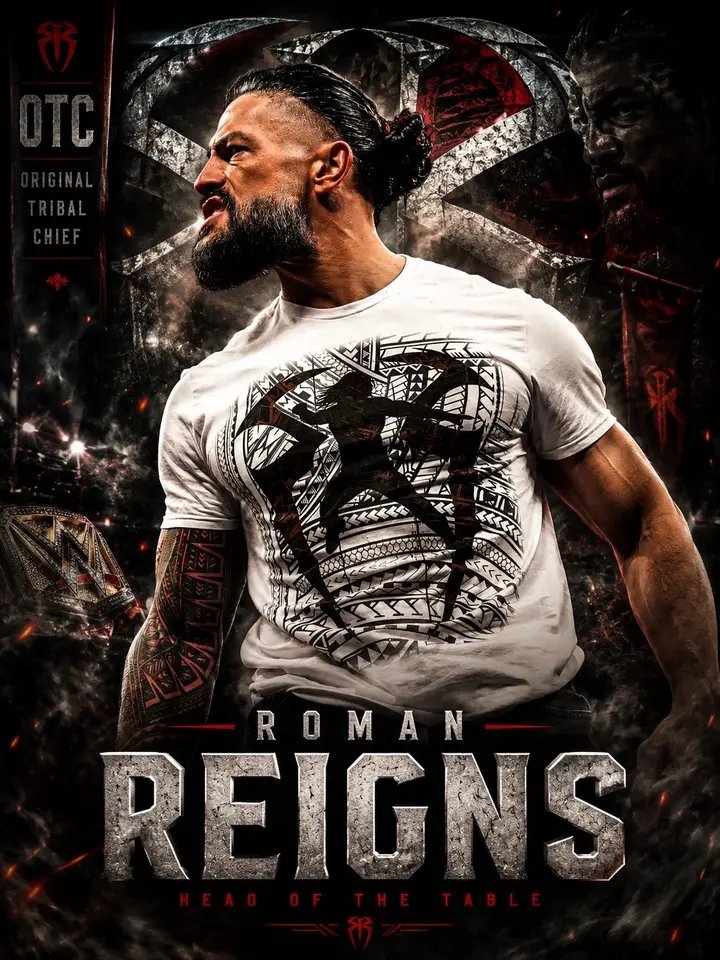 Horeya_Ahmed_88's tweet photo. The tribal chief @WWERomanReigns .☝️ https://t.co/tNlsbVQYi4