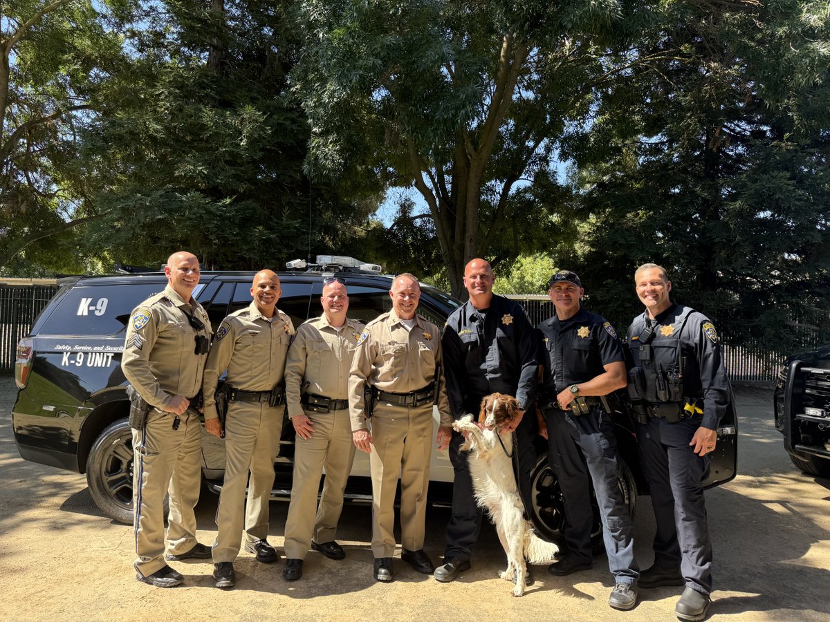 chp_capitol's tweet photo. Today, Officer Nick Layton (#19468) and his K-9 partner Lincoln graduated from the California Highway Patrol’s Canine Training Class I-2026 after successfully completing an intensive 11-week training program from April 27 through July 10, 2026. https://t.co/XkXOjyDY4y