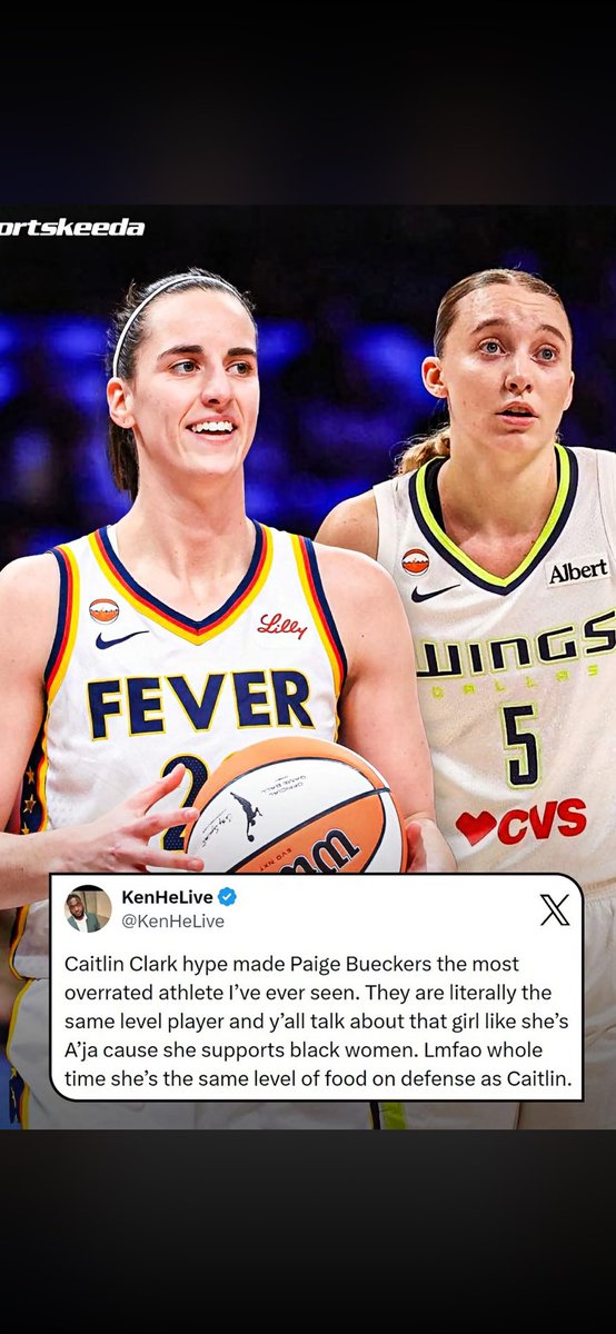 QingJayee's tweet photo. @KenHeLive made up some stuff for engagement with this one if he thinks PB isn't better than Clark. CONSISTENT Efficiency and defense will always have PB to be the better player. PB doesn't have the flop either. Clark flops from her OWN push offs. #WNBA https://t.co/RsNqQ8INMp