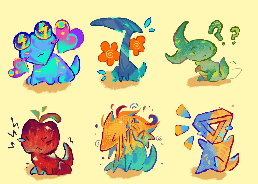 __Ayko__'s tweet photo. me and fellas but i textured them... hii Kosa on the middle top @rukioo_w @geckowithakazoo @Poppysita @j3llybean03 @. idk whats their twitter but they own kizmit https://t.co/d9RGaYmxO9