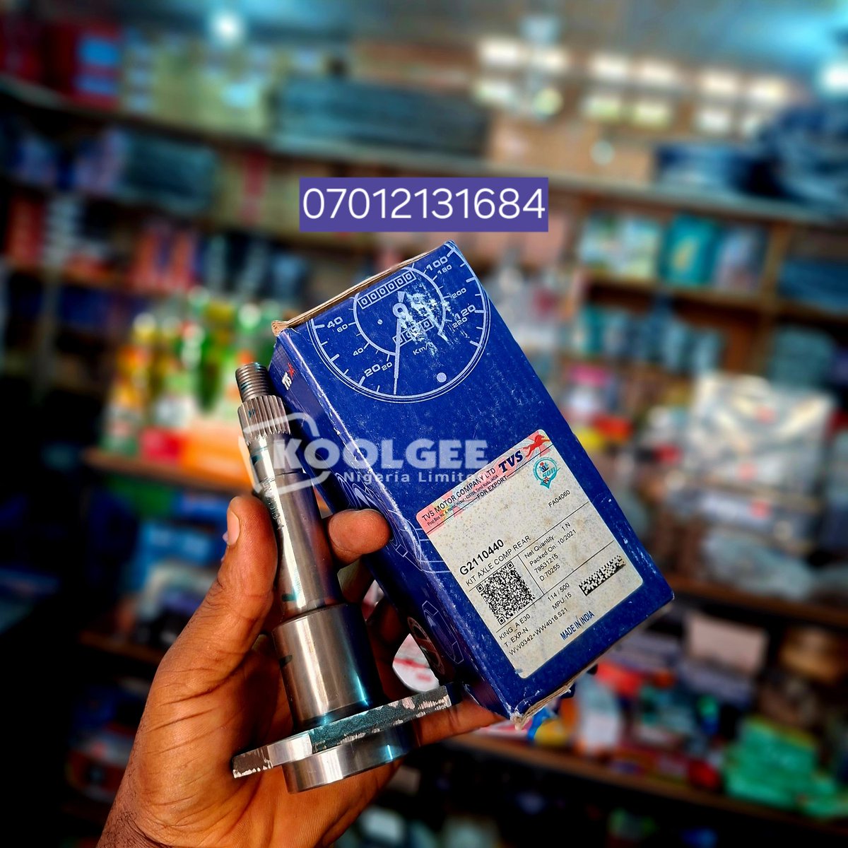 koolgeeltd's tweet photo. 🛺 Don't let a weak Rear Axle leave your Keke stranded!

Get the genuine TVS King Rear axle for longer life, better safety, and peace of mind.

✅ Available now @koolgeeparts

070 1213 1684 to order.

#TVSKing #TVSKingParts #KekeNapep #SpareParts #AutoParts #koolgee #koolgeeltd https://t.co/MqN4qpFxdg