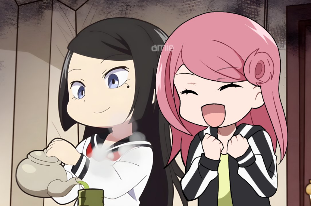 ranpomyson's tweet photo. we yuanaomi fans are strong even if there are only 3 of us!! #yuan #naomitanizaki #bsd #rarepairing #fanedit https://t.co/6wAVZuUP7b