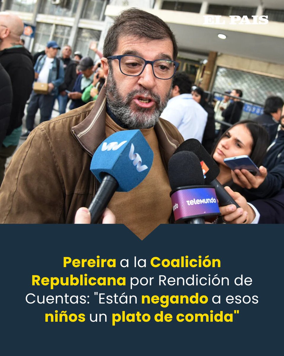 elpaisuy's tweet photo. Según Pereira, la prestación unificada propuesta por el gobierno permitiría mejorar los ingresos de familias vulnerables y reducir en un 25% la pobreza en la franja de cero a tres años. “Lo que le están negando a esos niños y niñas es un plato de comida” y “que esas familias puedan acceder a una alimentación adecuada”, afirmó https://t.co/96FjaG6Nn8