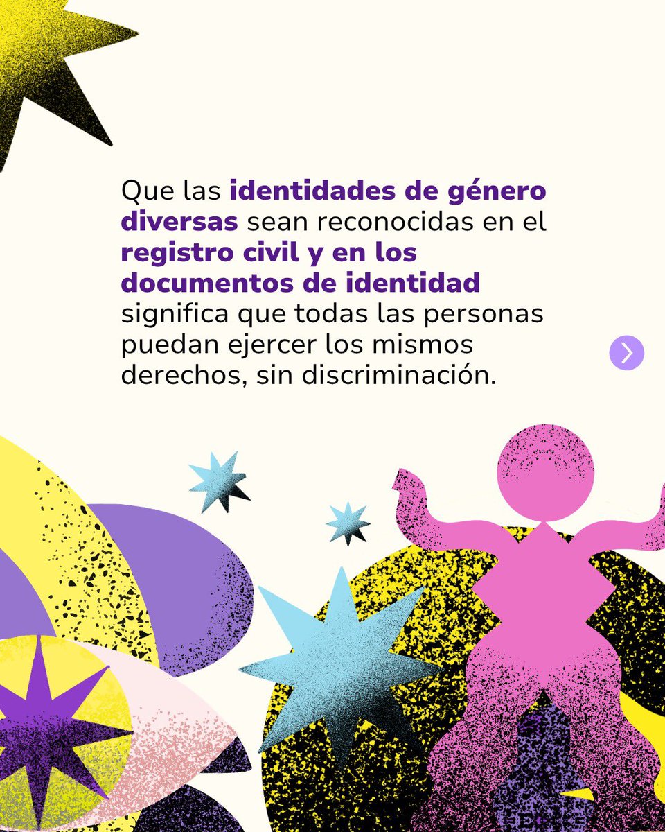 MinjusticiaCo's tweet photo. Más formas de ser, más formas de existir. 🏳️‍🌈🏳️‍⚧️

El Registro Civil ahora incluye las categorías ‘No Binario’ y Trásgenero’. https://t.co/6nFRPiMP1I