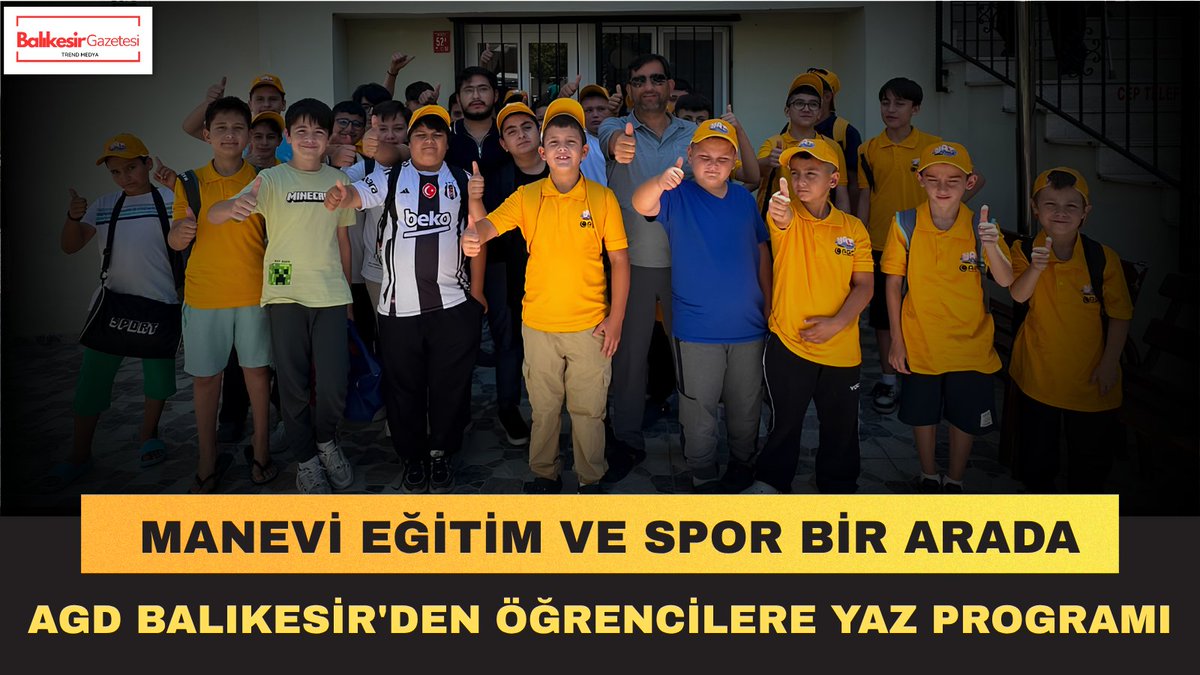 balikesirtrend's tweet photo. 🔴AGD Balıkesir'in yaz etkinlikleri, eğitim ve sosyal faaliyetleri bir araya getiriyor.

🔗https://t.co/MVGcb9g2jA

#AGD #AnadoluGençlikDerneği #Balıkesir #YazEtkinlikleri #YazOkulu 

@bdulkadirdurmaz @agdbalikesir https://t.co/o8z90KCzSV