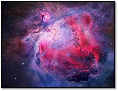 LillyAstronomy's tweet photo. 💫  𝗢𝗡𝗘 𝗢𝗕𝗝𝗘𝗖𝗧, 𝗢𝗧𝗛𝗘𝗥 𝗟𝗜𝗚𝗛𝗧𝗪𝗔𝗩𝗘

- LEFT: The infrared view penetrates clouds of cosmic dust, revealing parts of the Orion Nebula that remain hidden in visible light. It uncovers cooler clouds of gas and regions where new stars are being born.

- RIGHT: In visible light, glowing hydrogen clouds dominate the scene, illuminated by young, extremely bright stars at the nebula's core. This view reveals the intricate gas structure sculpted by their powerful radiation.