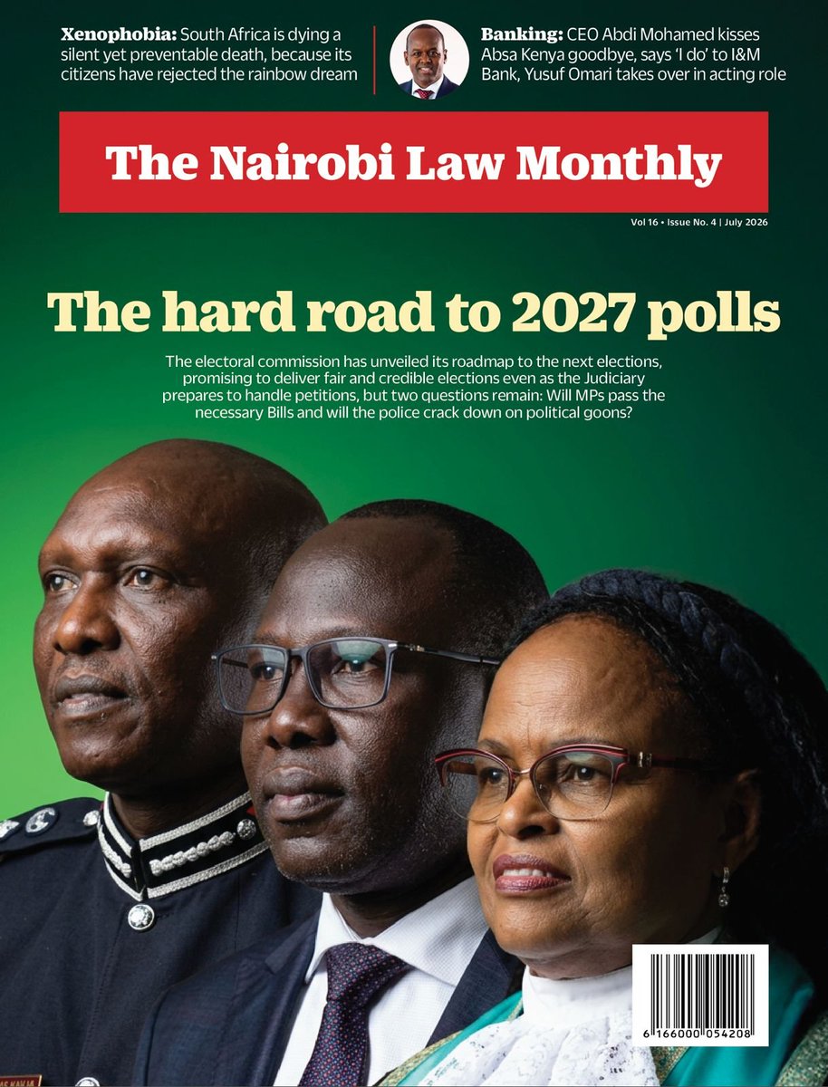 ahmednasirlaw's tweet photo. GET Your July edition...@NLM_Magazine @NairobiBusiness https://t.co/RXIKy4mu5Q