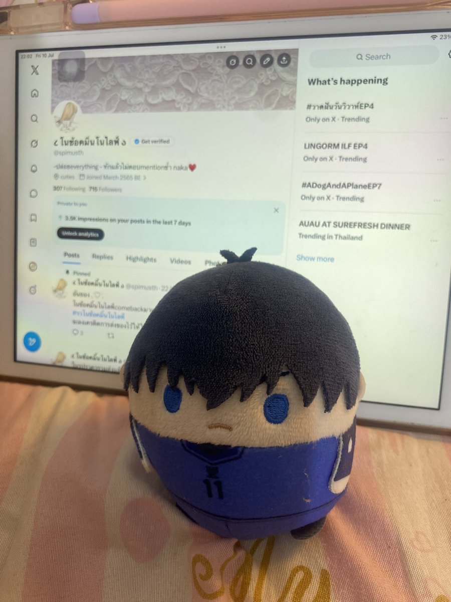 spimusth's tweet photo. ฟุวะน้องอิซางิ 160 รส คั้บ 
สอบถามพต.ได้เยย
#ตลาดนัดคุกฟ้า #ตลาดนัดบลูล็อค 
#ตลาดนัดbluelock #ตลาดนัดอนิเมะรวมด้อม #ตลาดนัดอนิเมะ https://t.co/sxvG1k7nLF