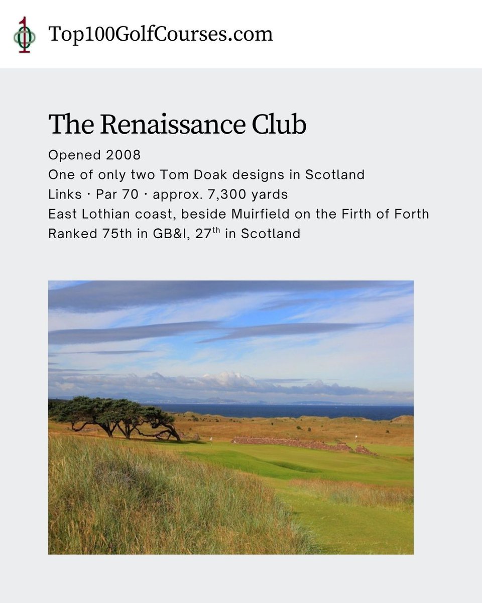 Top 100 Golf Courses tweet media