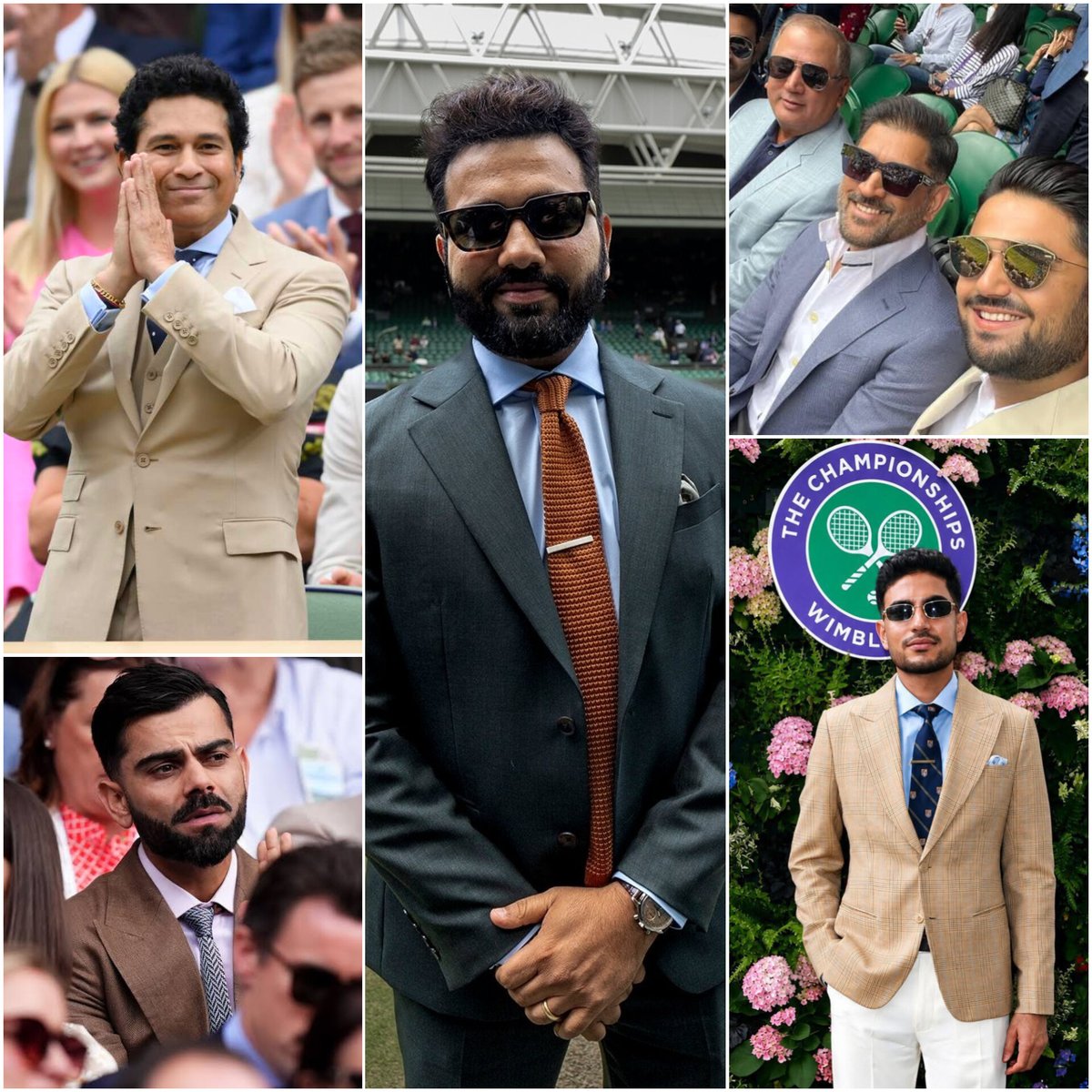 GemsOfCricket's tweet photo. Who looked the best at Wimbledon? https://t.co/ddaTMngTdX
