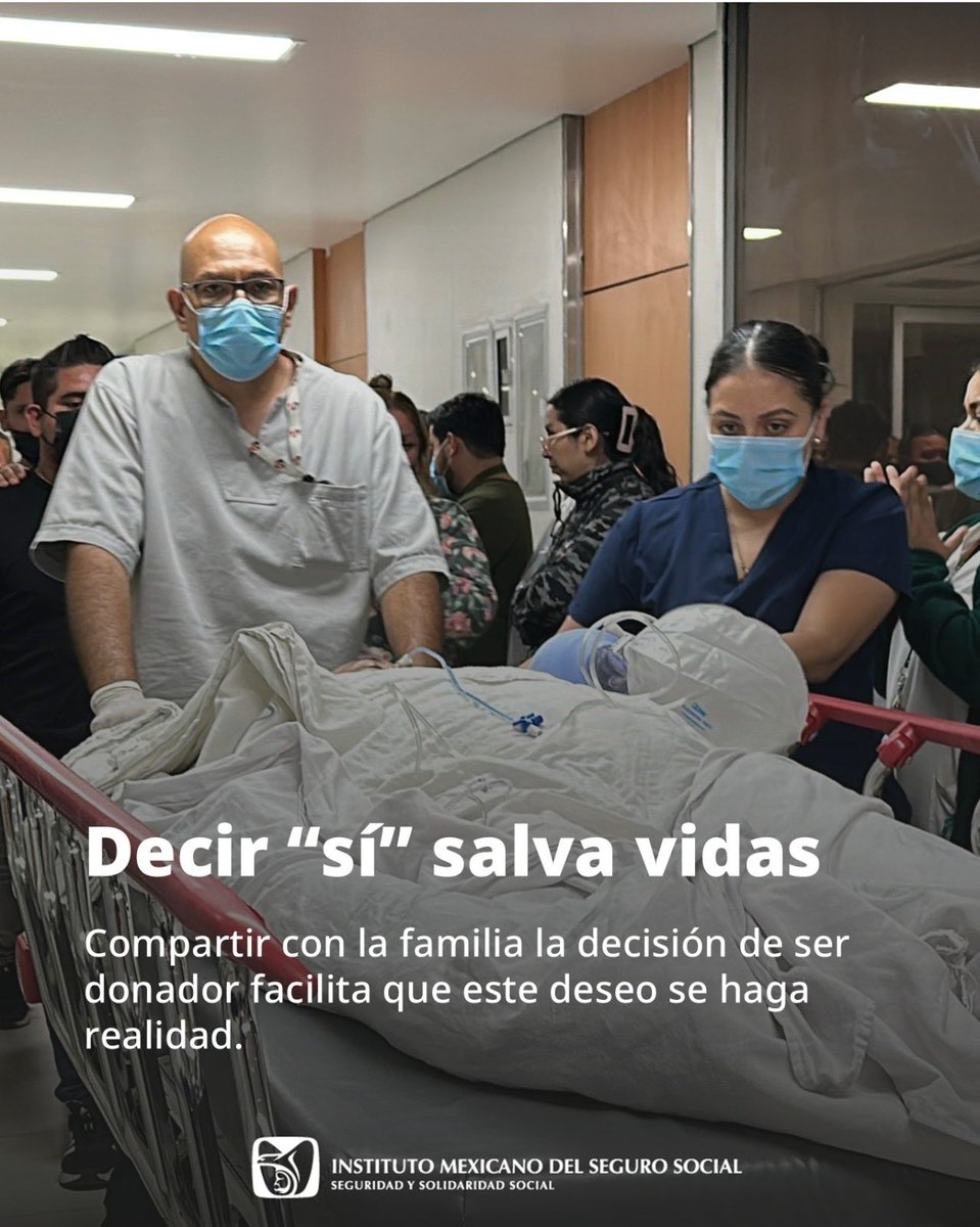 imssjalcontigo's tweet photo. 36 actos de vida 💚 en el #IMSSJalisco

Hospitales de Segundo Nivel y UMAE concretaron 36 procesos de donación 🙏🏻 de órganos y tejidos al 31 de mayo de 2026.

💬 Compartir con la familia la decisión de ser donador facilita que este deseo se haga realidad ✨ https://t.co/uJG1bx0Dec