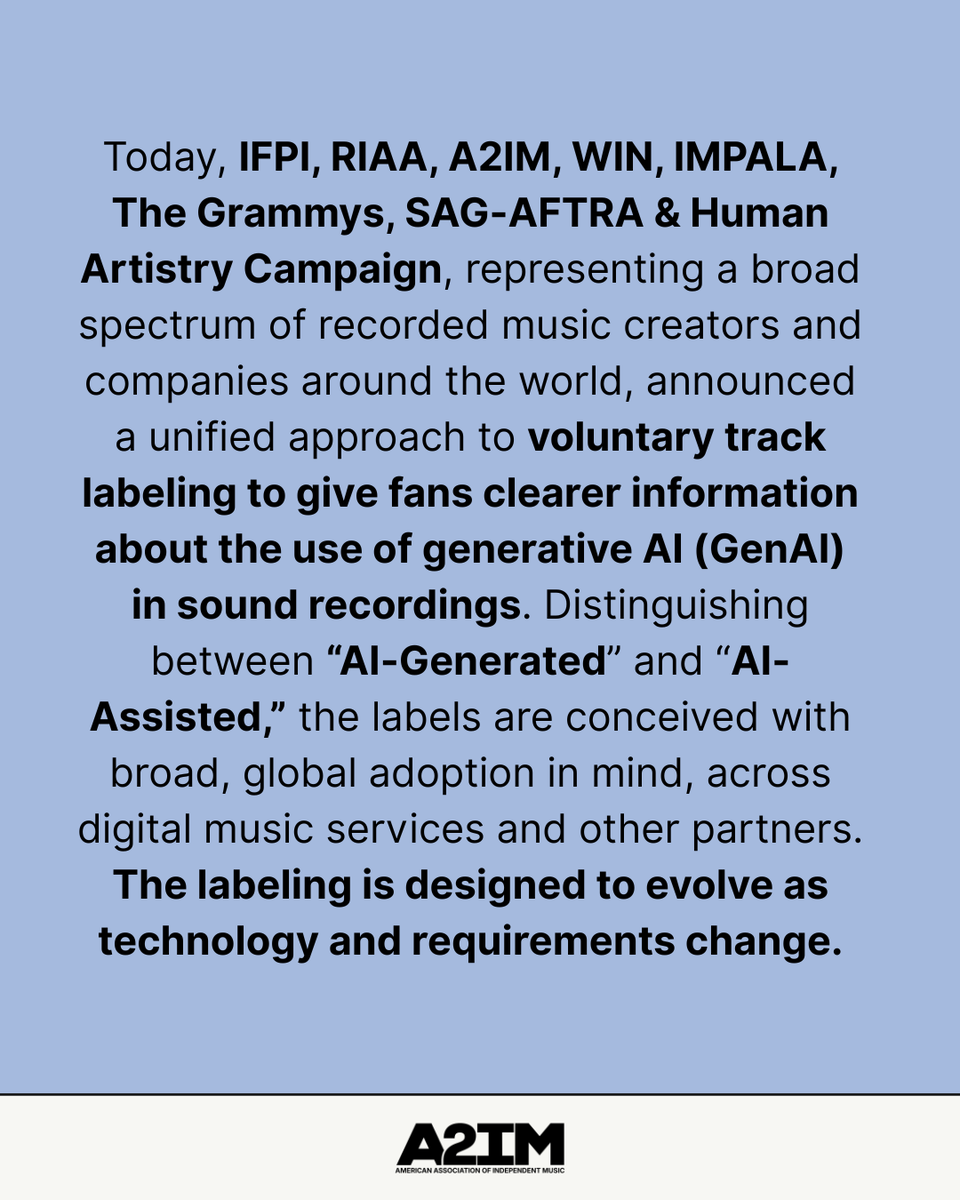 A2IM tweet media