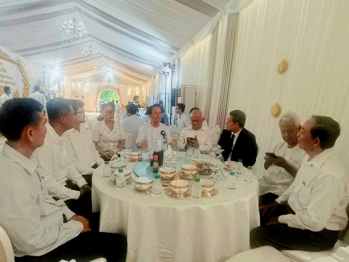 gdpcambodia's tweet photo. On July 10, 2026, GDP Leadership attended the funeral ceremony of the mother of H.E. Kem Sokha in Phnom Penh. We extend our deepest condolences and solidarity during this time of mourning. https://t.co/7aDc0766NR