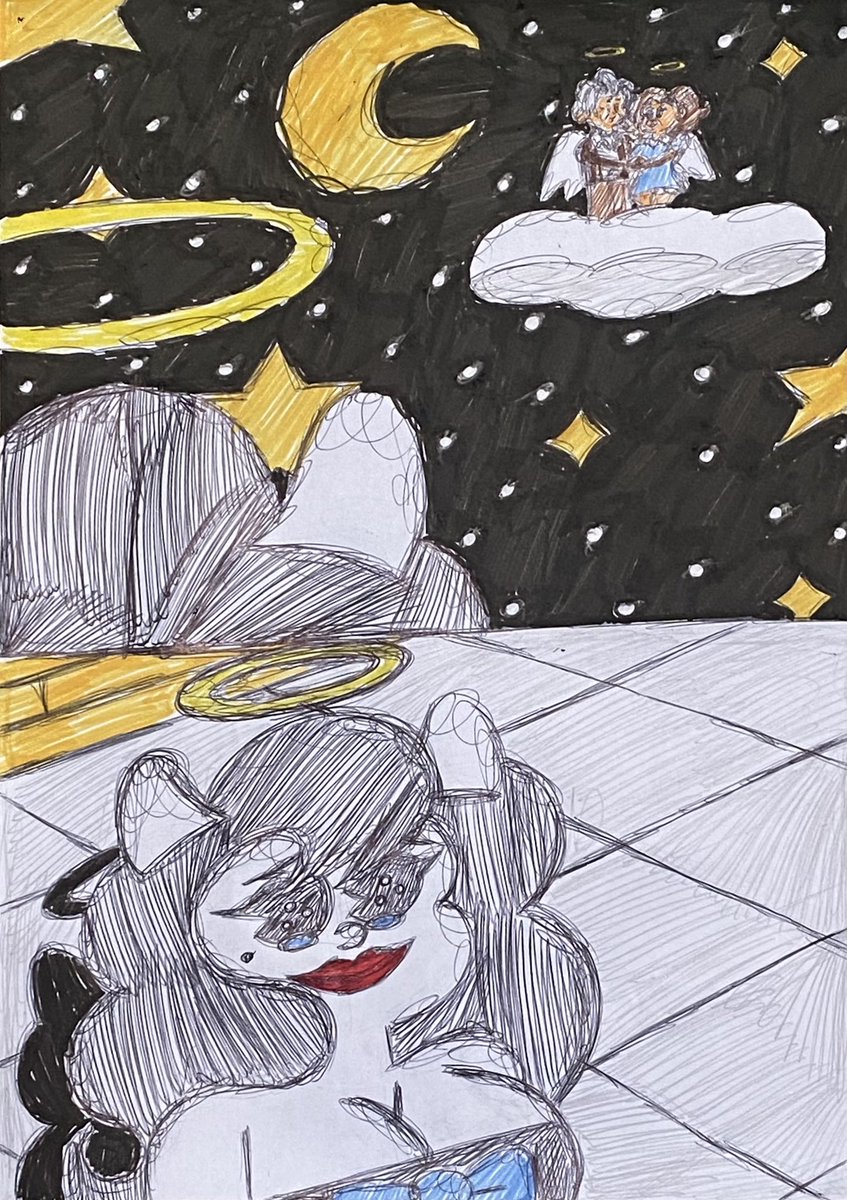 Liamsexton131's tweet photo. Eternal dance among the stars
#bendyandtheinkmachine #bendyandthedarkrevival #bendylonewolf #bendythecage #bendysecretsofthemachine #bendyandtheinkfactory #bendymovie #aliceangel #henrystein #lindastein #drawing https://t.co/ya5GtRdl6J