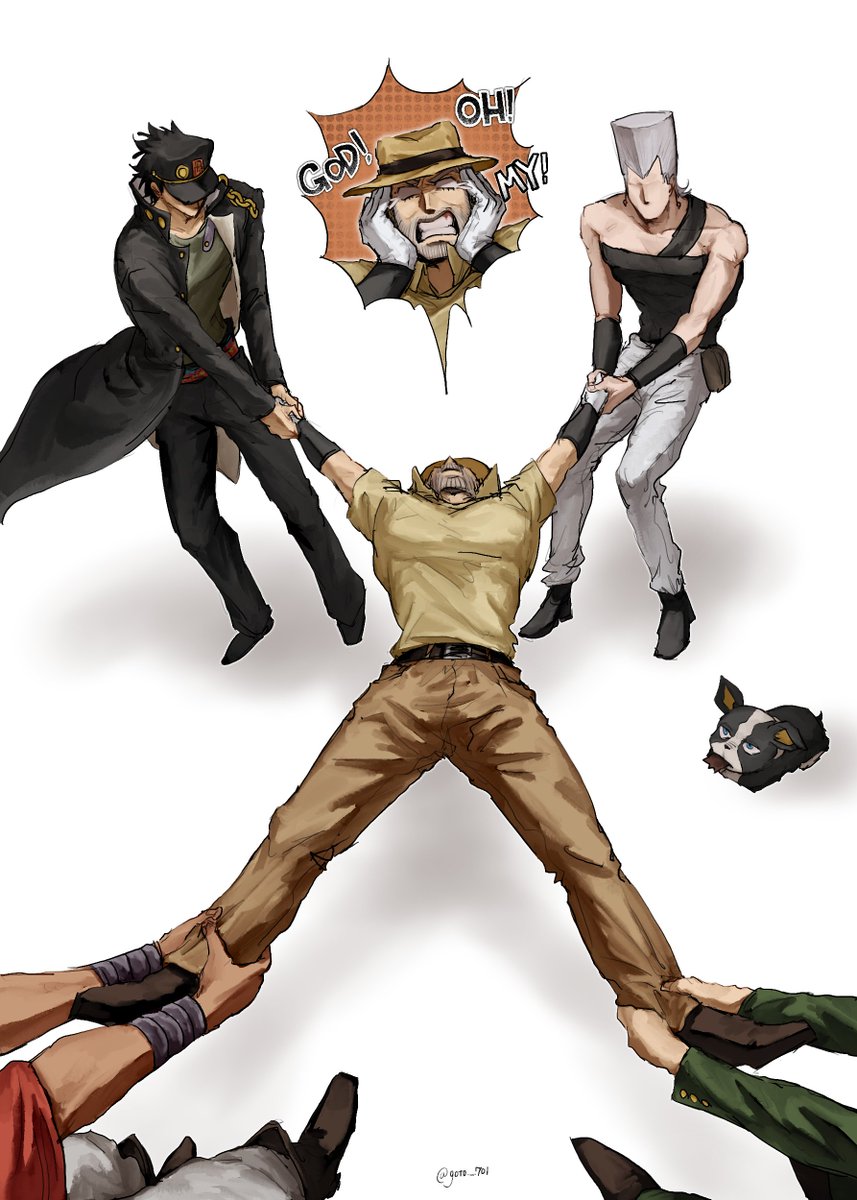 GOTO_701's tweet photo. #jjba https://t.co/Efycp9BIhM