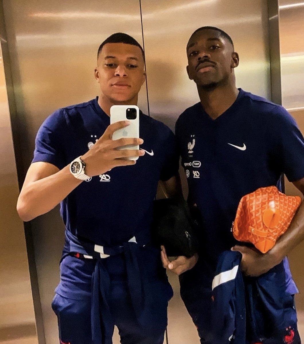 Kylian's tweet photo. The duo 🇫🇷 https://t.co/H2O4aefmVX