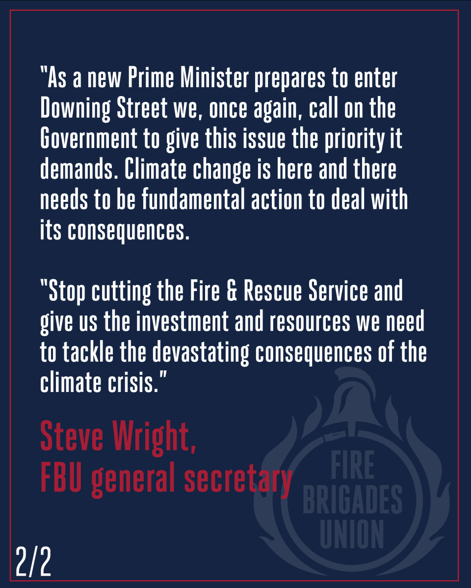 Fire Brigades Union tweet media