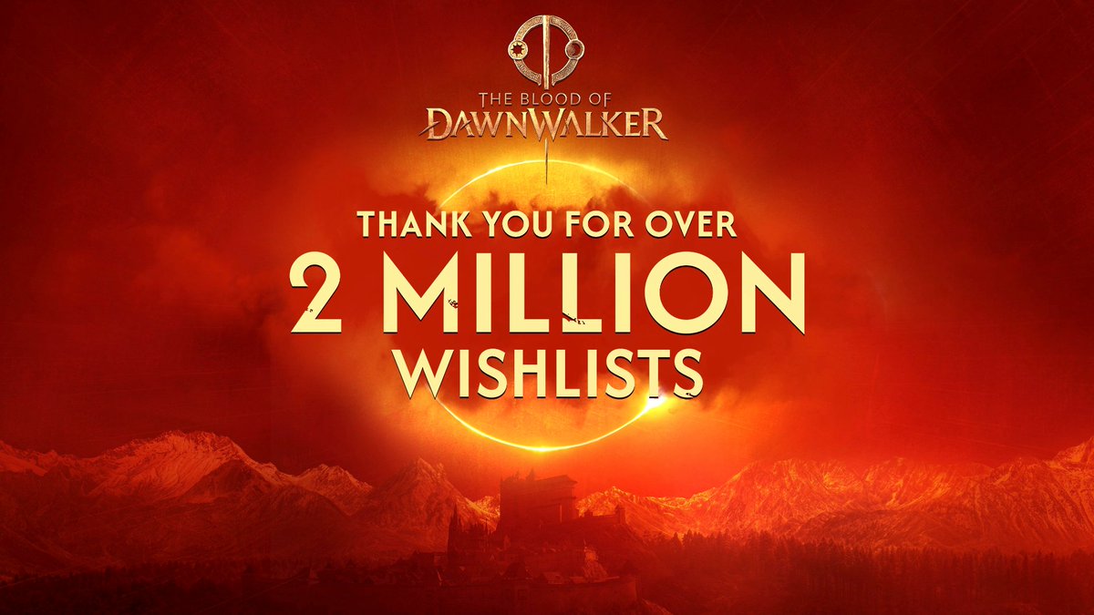 1EternalGames's tweet photo. 🚨| تتجاوز لعبة The Blood of Dawnwalker حاجز مليوني Wishlist

و يعكس حجم الاهتمام الذي تحظى به اللعبة قبل إطلاقها.

وتُعد اللعبة عنوانًا جديدًا من تطوير استوديو Rebel Wolves، بقيادة كونراد توماشكيفيتش مخرج The Witcher 3، إلى جانب عدد من المطورين السابقين في CDPR. https://t.co/yeyGbGibBD