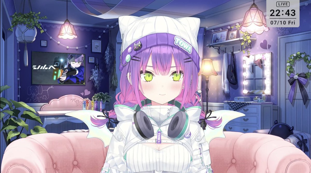 Lemota_Train's tweet photo. 雑談＆APEX配信おつやっぴ〜！！
仕事帰りの電車の中で聞いてたけど雑談配信でトワ様の声が聞けてめっちゃ最高だった！！
新衣装の帽子で髪型も変えて装着できるとは思わなくてめっちゃ可愛いのよ！！
その後のAPEXでもめっちゃ楽しそうでめっちゃ癒された〜！！
配信ありがと〜！！
#トワイライヴ https://t.co/CM1JwxCFQy