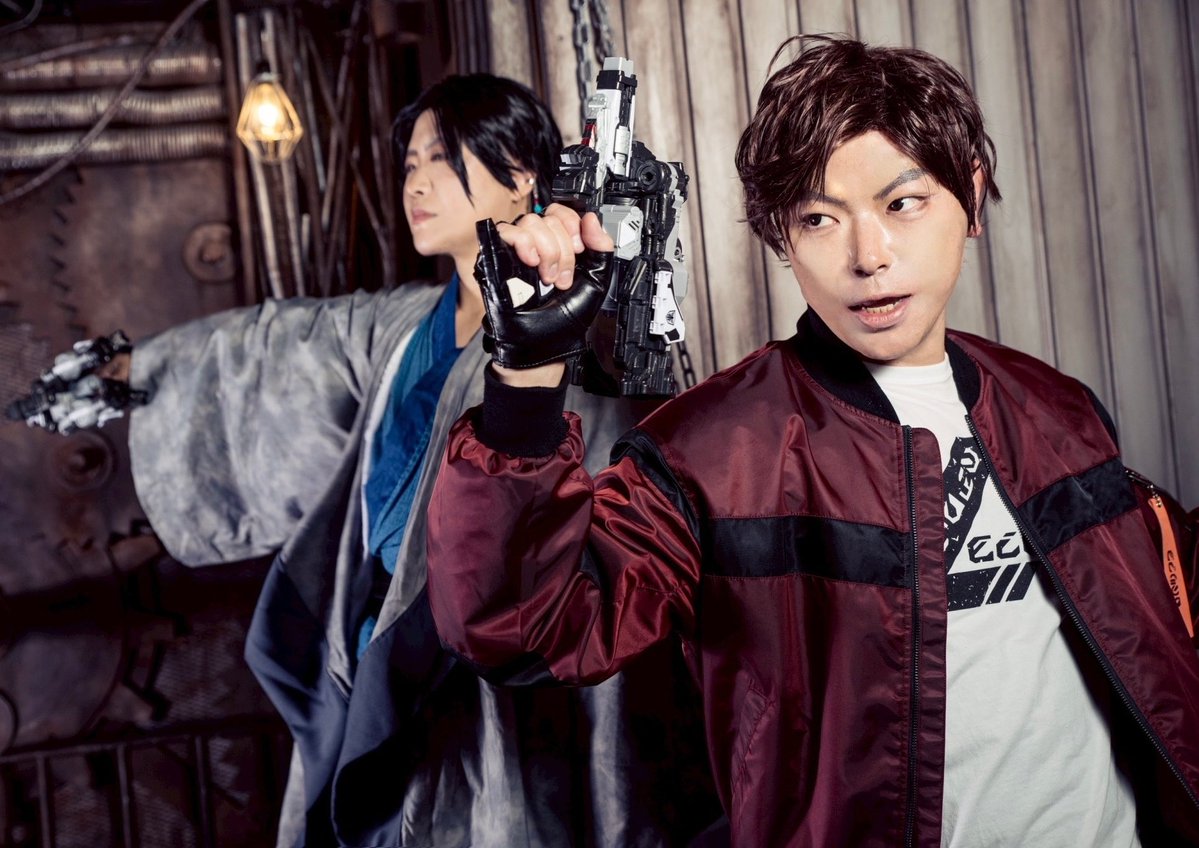 taka_san_0512's tweet photo. 【*cosplay/超🌌🚨♾️/rage💢】

- グズグズしてるヒマはないぞ -

⚔️/@610zero 
📸/@dim_signalbike （@dim_pentax ）

#ハコアム大阪 https://t.co/6mMcWw5bQg