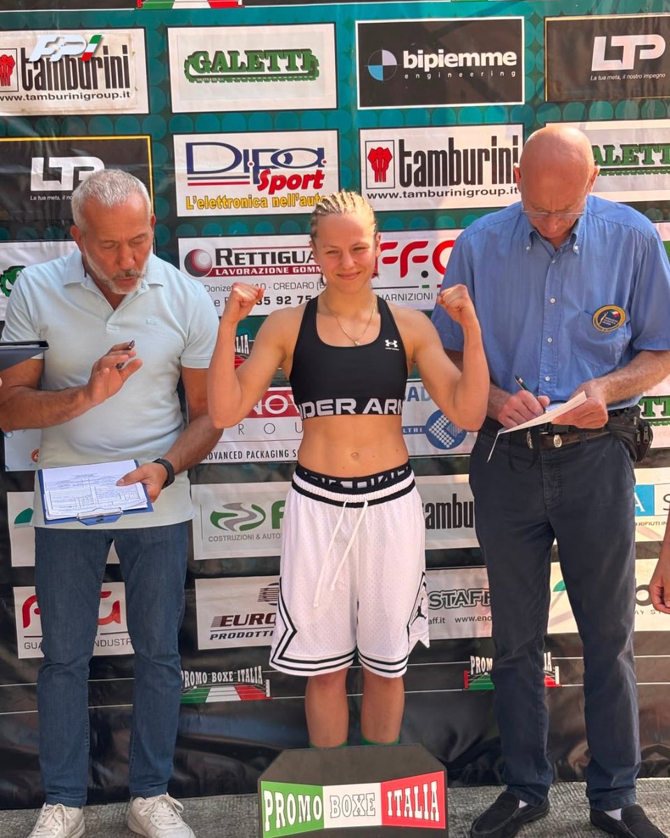FPIBoxe's tweet photo. ⚖️ Official #weightin
🥊 🏆🇮🇹 39º Trofeo Primo Carnera
🥊 WBA Gold Paglia - Parigi Bini 🇮🇹vs Bounouar 🇪🇸
📆 11/7/2026
📺 Italia Boxe TV - https://t.co/Kx67WDiMCA - https://t.co/u10cjlCgfS - 🕰️ h 9.00 PM
#Boxing #Boxer #Pugilato https://t.co/tQMhjH1qDC