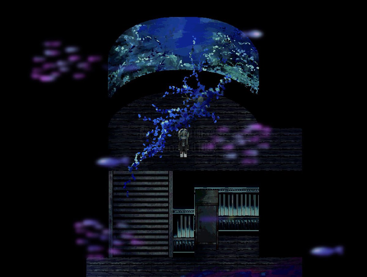 Goat_0103's tweet photo. #スーパーゲ制デー
RPGを制作中です　ちょっとホラーがある
年内に体験版を出せるように頑張ります😼

進捗↓
・ダンジョンを制作
・一部メインメニューのUIを自作
まだ途中↓
・全エネミーに固有モーションの追加 https://t.co/JZoLqtDNMJ