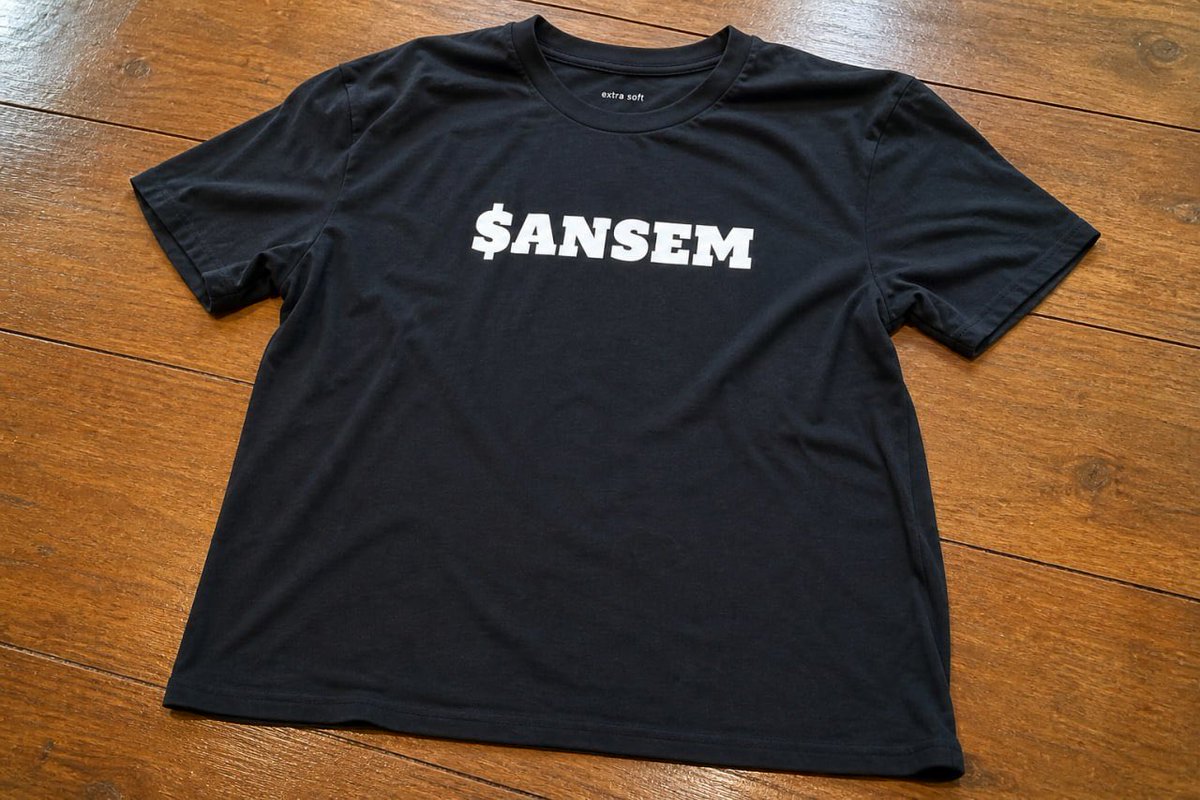macs0x's tweet photo. I made $ANSEM Merch! 🐂 

Merch ✅ 
Content (loading…)

Over the last 48 hours I got 5 more $ANSEM merch designs ready which I’ll be dropping tomorrow. So total 6 designs.

I’ve already ordered 30 t-shirts

Who wants one? I’m giving them ALL away

@blknoiz06, let’s cook. https://t.co/MKd5GwY9ll