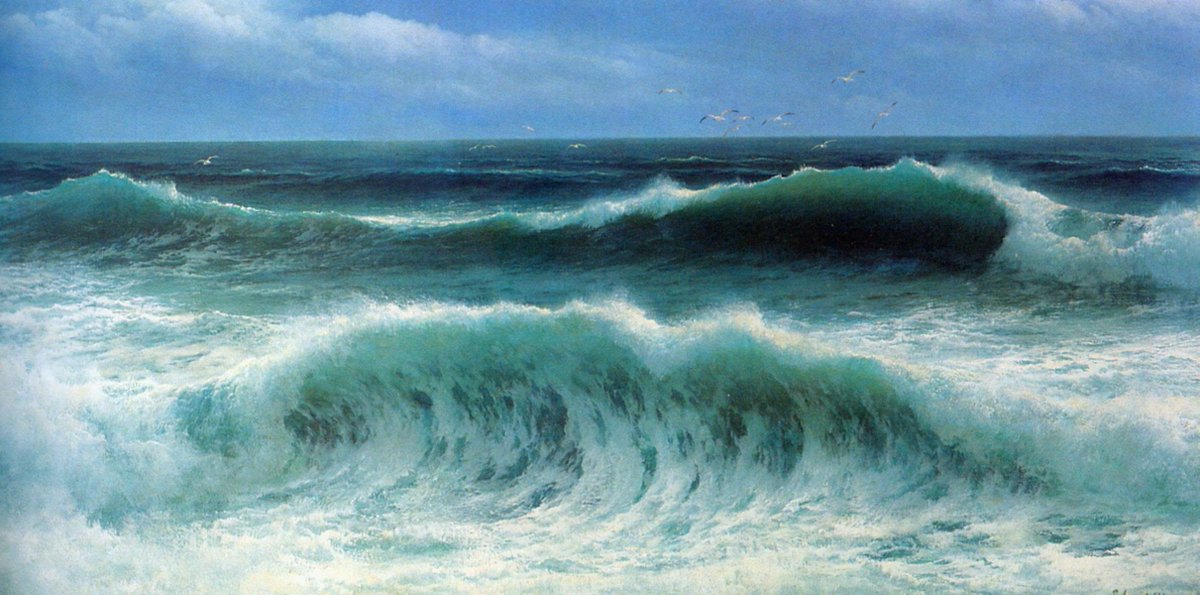 sylvainsarrailh's tweet photo. The fresh and detailled waterscapes of David James (1853 - 1904) https://t.co/5KLHPd9Ptj