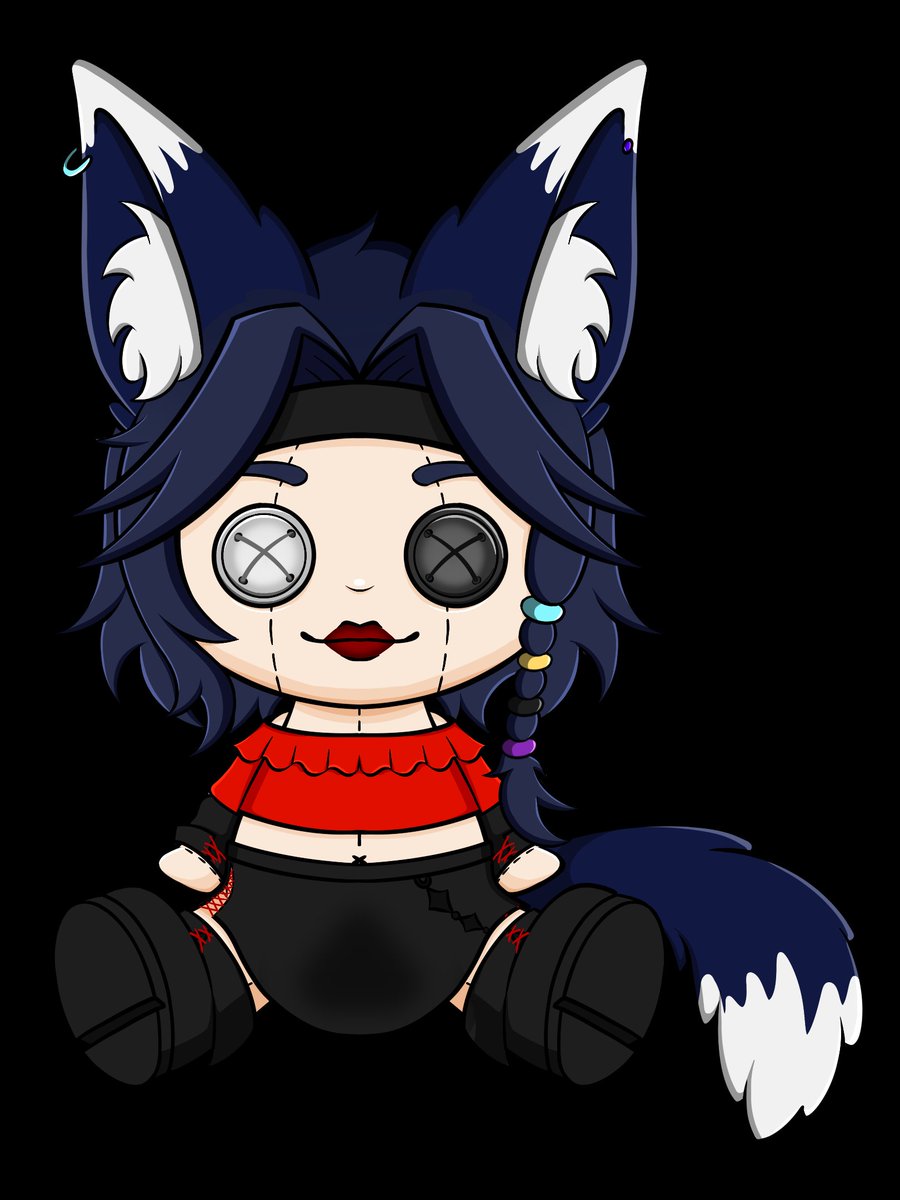 SheryelleVT's tweet photo. New attack! This time against @Shizu_Onoki_0v0
I'd never drawn this OC of her before, and making her into a plushie was really fun 🤩😎

#artfightattack #artfight #artfightteammystery2026 #originalcharacterdesign #art https://t.co/N65Vpxs7Yj