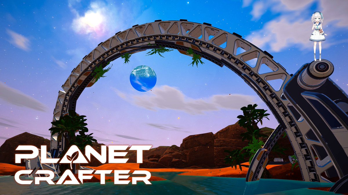 ars_almal's tweet photo. #06【The Planet Crafter 】

⏰24:1o～
この惑星で酸素ボトルなしで散歩できるようになったぞおおお！！！
空気がうめえな！！
で、次は魚ｧｱｱ？？

⚡https://t.co/DUwweJHsNu https://t.co/gk1EVVDG1H